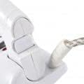 Portable Foldable Folding Compact Handheld Steam Travel Iron Temperature Control(02) White