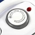 Portable Foldable Folding Compact Handheld Steam Travel Iron Temperature Control(02) White