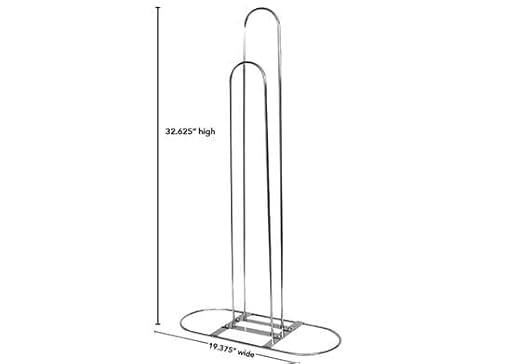 NAHANCO 101-2 Hanger Stacker Screw Together Assembly (2-Pack), Chrome