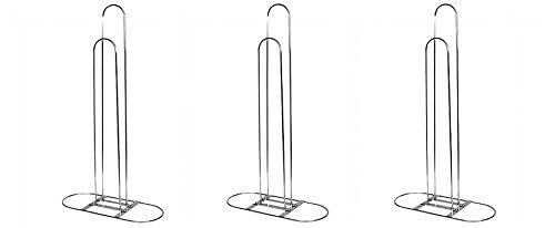 NAHANCO 101-3 Hanger Stacker Screw Together Assembly (3-Pack),Chrome