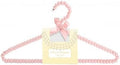 CONCEPTS 6pcs Pearl Hangers for Baby Girls & Women, Decorative Closet Hanger Set for Nursery, Wedding Dresses, Kids Clothing, Special Occasions, Photoshoots & Elegant Wardrobe Display - Pink