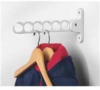 Spectrum Hanger Holder Color: White (Size: 11 3/4" H x 2 " W x 1 1/4" D) - 2 Count