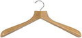 Pillowtex Natural Finish Closet Clothes Hangers - Set of 5
