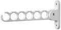 Spectrum Hanger Holder Color: White (Size: 11 3/4" H x 2 " W x 1 1/4" D) - 2 Count