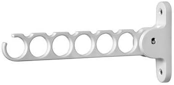 Spectrum Hanger Holder Color: White (Size: 11 3/4" H x 2 " W x 1 1/4" D) - 2 Count