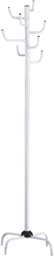 HAKU Möbel Coat rack black, metal, metal - Dim.: H 180 cm x Ø 37 cm, Style: Modern