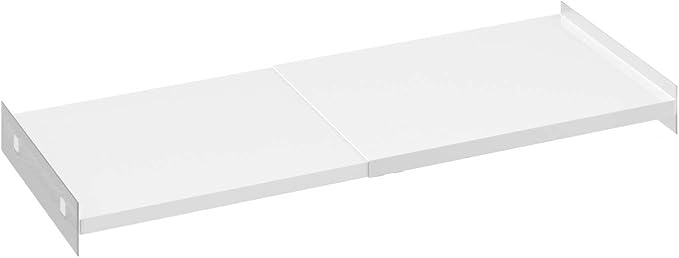 Closet Tension Shelf Expandable Cabinet Organizer Storage Shelf Heavy Duty Metal DIY Shelf Divider Separator for Cabinet Wardrobe Cupboard Kitchen Bedroom