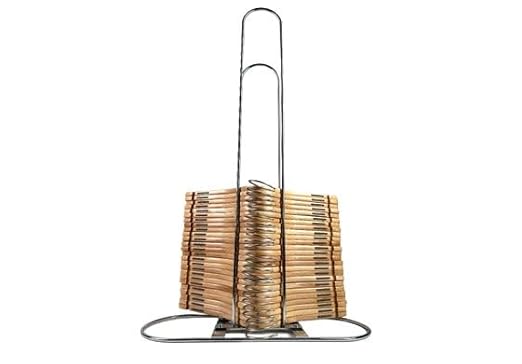 NAHANCO 101-3 Hanger Stacker Screw Together Assembly (3-Pack),Chrome