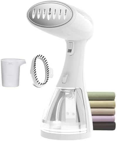 Small Handheld Steamer Iron for Clothes - 1350W Portable Clothes Steamer, Removes Wrinkle with Heat-Resistant & Strong Steam for Different Fabrics, Suit for Home/Office/Travel