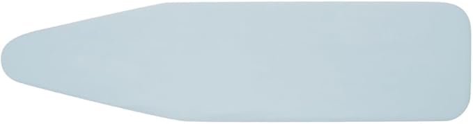 Ironing Board Cover and Pad (Light Solid Blue), 100% Cotton with Premium Polyester Padding by Seymour Home Products; Fits Full Size Board | Stain and Scorch Resistant; Elastic Edge