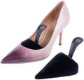 FootFitter Foam Shoe Trees with Handle for Women’s High Heels, Pointed Toe Travel Insert for Shoe Shape & Crease Protection
