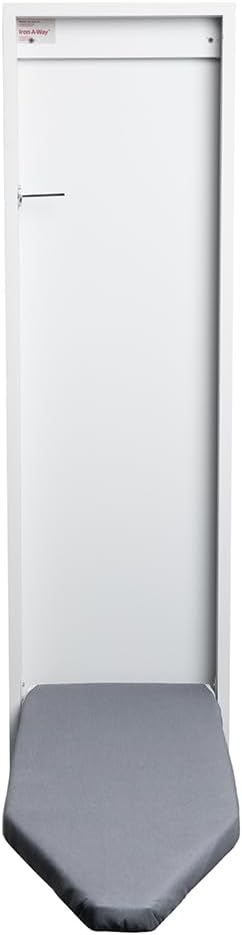 TIVIT Ironing Board Cover for Handi-Press Iron-A-Way Wall Mounted Ironing Boards 42-46" Long Adjustable Straps, Alumitek, Scorch Resistant, Thick Padding - Made in Italy - Oeko-TEX Certified