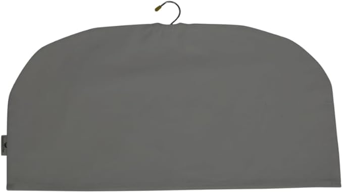 Shoulder Covers for Clothes - Breathable Garment Dust Covers Protectors for Suit, Coats, Jackets, Dress Closet Storage (Grey, Set of 3)