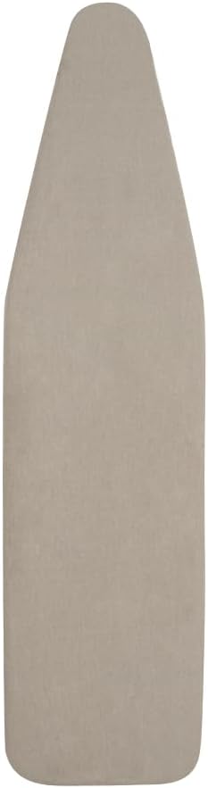 Ironing Board Cover and Pad (Grey), 100% Cotton with Premium Polyester Padding by Seymour Home Products; Fits Full Size Board | Stain and Scorch Resistant; Elastic Edge | Laundry Accessories