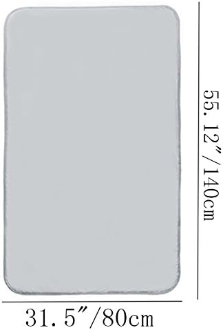 Foldable Ironing Mat Blanket Pad for Table Heat Resistant Double Sides(31.5" x 55.12")