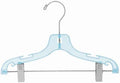 Only Hangers 12" Children's Blue Plastic Suit Hanger w/Clips [Bundle of 25]