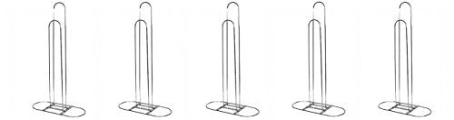 NAHANCO 101-5 Hanger Stacker Screw Together Assembly (5-Pack),Chrome