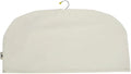 Shoulder Covers for Clothes - Breathable Garment Dust Covers Protectors for Suit, Coats, Jackets, Dress Closet Storage (Off-White, Set of 10)