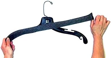 Only Hangers Foam Hanger Covers - Charcoal Grey Color - Sold in Packs of 100 Covers
