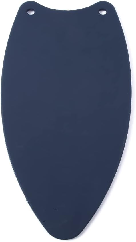 The Quilted Bear Iron Rest - Large Silicone Heat Resistant Iron Pad for General Crafts, Portable Ironing Stand for Travel and Quilting (Navy Blue)