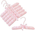 Only Hangers 10" Pink Baby Satin Padded Hangers - Pack of (6)