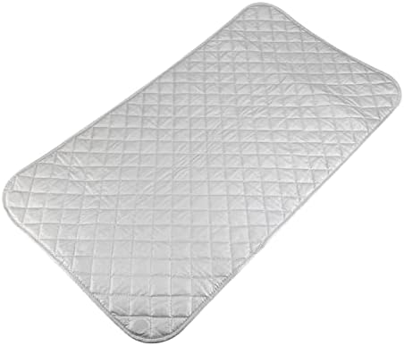 Ironing Mat, Magnetic Ironing Mat Blanket, Heat and Scorch Portable Travel Iron Board Mat for Washer, Dryer, Table Top (17.7 x 33.5in)