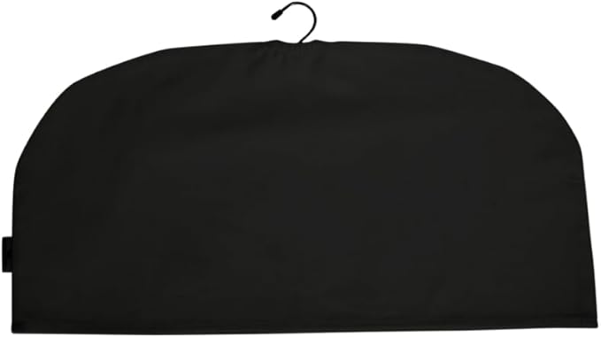 Shoulder Covers for Clothes - Breathable Garment Dust Covers Protectors for Suit, Coats, Jackets, Dress Closet Storage (Black, Set of 10)