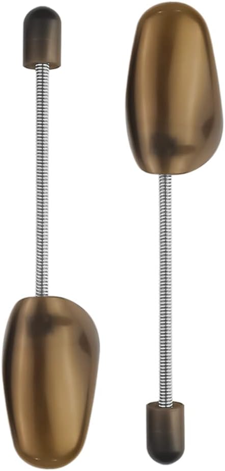FONHERILI WAJJ 2 Pairs Practical Adjustable Length Women Shoe Tree Stretcher Holder Shaper Support(Spring Brown)