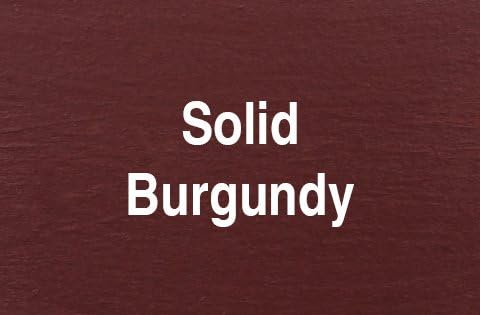 Sawdust City Wall Coat Rack with Pegs - 4' long (Solid Burgundy)