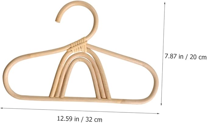 Children Hanger Hanging Wall Decor Moon Decor Hat Hanger Boho Heavy Duty Clothes Rack Kids Room Hangers Bohemian Kids Clothes Rack Hat Baby Skirt Rattan