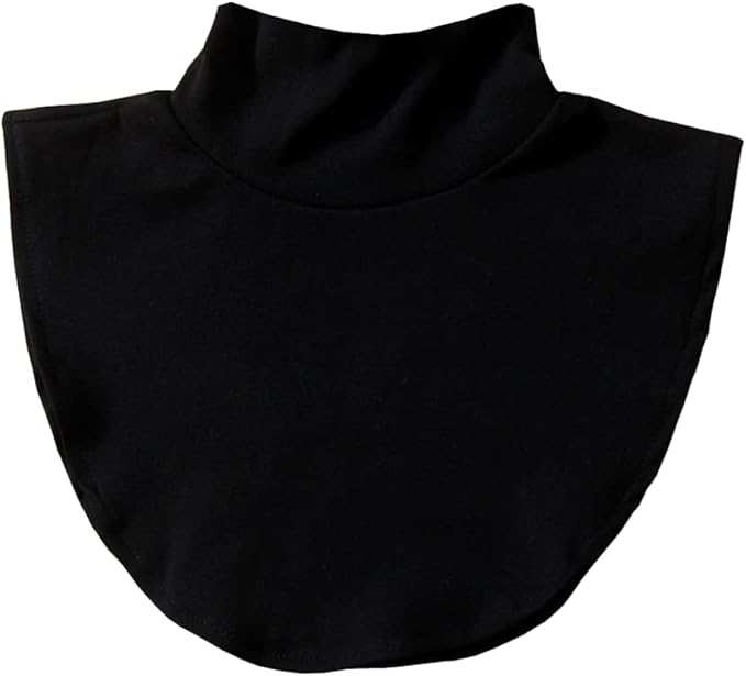 Joyci Turtleneck Dickey False Collar Mock Blouse Collar for Women Autumn Winter Keep Warm