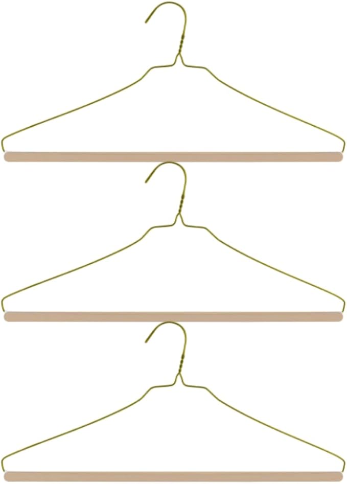 Royal Dry Clean Supply | 16" Inch Strut Hanger Pants Hanger - Brown Tube for Dry Cleaners or Home