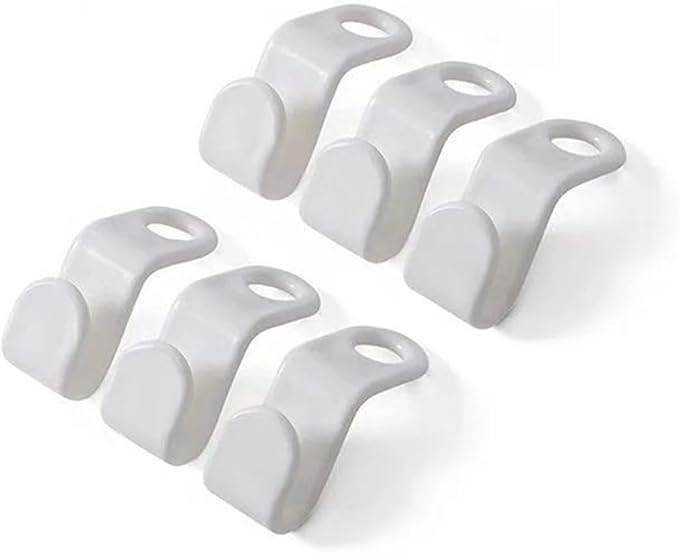 Space Saving Hangers Clothes Hanger Connector Hooks, Hanger Extender for Connection Hook Plastic Clothes Hanger for Closet Organizer and Storage (24Pcs, Simple version)