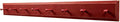 Sawdust City Wall Coat Rack with Pegs - 4' long (Old Red)