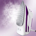 MARTISAN Steam Iron, New Version, Mini Steamer, Powerful Steam, Anti-Calc, Anti-drip, Self-Cleaning, Smooth Non-stick Soleplate, Variable Temperature, Steam Burst, Purple