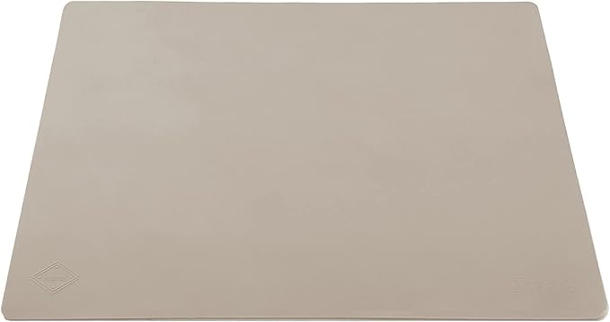 Home Essential, Supmat XL, Super Versatile Extra Large and Thick Heat Resistant Silicone Mat, Counter Mat (XL, Pearly Beige)