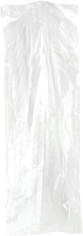Pack of 50 Garment Bag,Transparent Suit Bag,Clothing Cover,Gown and Dress Storage Bag (60 × 150 cm)