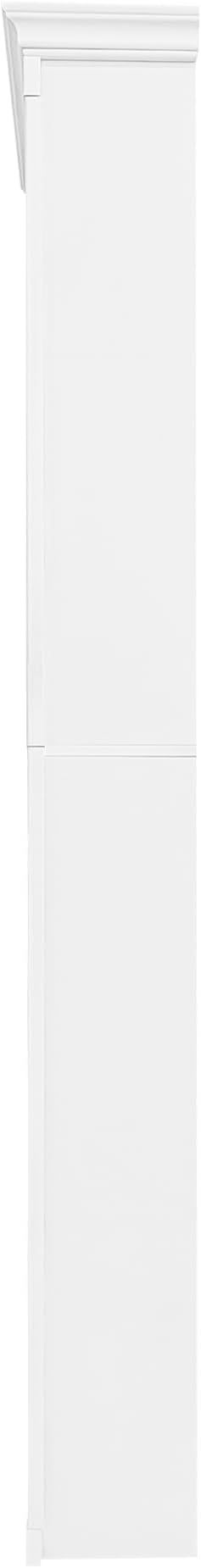 54.7'' Hall Tree with Integrated Shoe Cabinet and Mirrored Cabinet Door, Coat Hanger, Entryway Bench, 4 Hooks and 2 Cabinets, 4-in-1 Design Hall Tree with 2 Flip Drawers for Entrance, Living Room