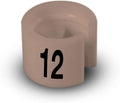 Printed Colored Hanger Size Markers - 100pcs/bag (12)