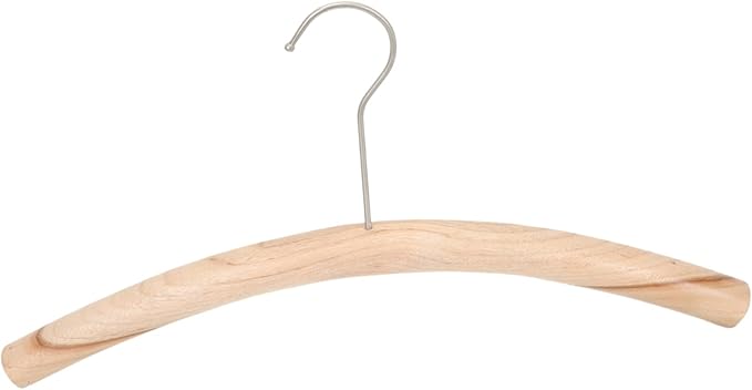 ABOOFAN 3pcs Wooden Hanger Coat Hangers Simple Clothes Wood Suit s Driftwood Hotel Clothes Birch Logs for Decoration Multi Scarf Rack Skirt