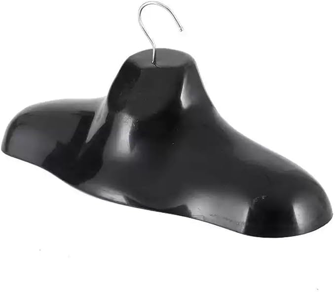 2pcs Clothes Hanger, Extra Thick Plastic Wide Shoulder Adult Mannequin Male Standard Clothing Hanger for Everyday Use