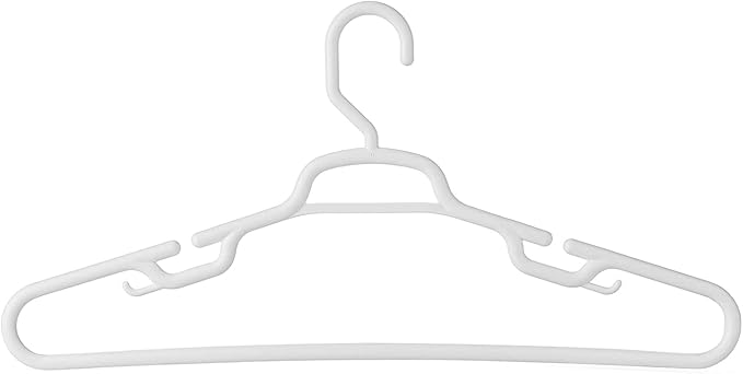 19" Heavy Duty Giant Plastic Hangers - 6PC