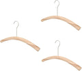 ABOOFAN 3pcs Wooden Hanger Coat Hangers Simple Clothes Wood Suit s Driftwood Hotel Clothes Birch Logs for Decoration Multi Scarf Rack Skirt