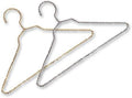 Brass Twisted Coat Hanger