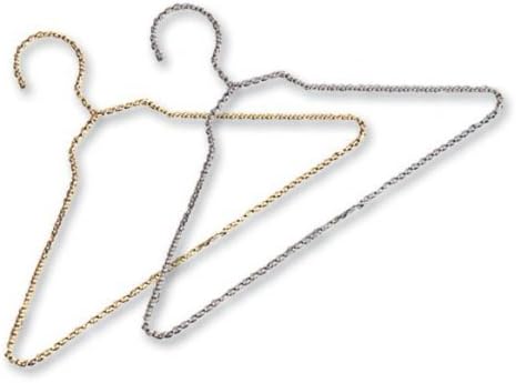 Brass Twisted Coat Hanger