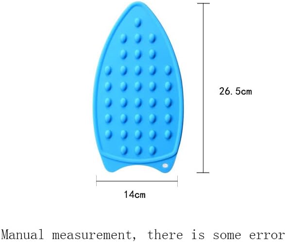 4Pcs Thickened Silicone Iron Pad Silicone Iron Rest Pad Electric Iron Pad for Ironing Board Heat-Resistant Ironing Board Mat (Black)