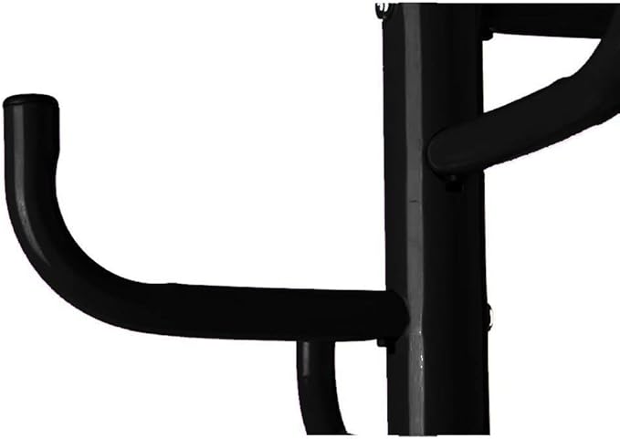 BAKAJI Metal Modern Black Coat Rack 6 Ganci
