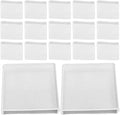 Transparent Silicone Hanger Grips 50 Pcs Non Slip Pants Rack Anti Slip Cover for Clothes Hangers Indoor Outdoor Use 0.78X0.74X0.19In