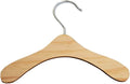 5 Pack Wooden Hangers, Dog Clothes Hanger 8.6 inch - Little Hangers for Doll Dress Clothes Gown Outfit Holders Accessories (L)