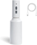 Bamworld Battery Powered Sprayer Rechargeable Electric Spray Bottle 750ml Continuous Mist Sprayer for Plants Cleaning Hairstyling Gardening USB Fast Charging Indoor Outdoor Use Hands-Free white